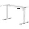 Рама електрична регульована для столу Sense7 Nojo, біла
