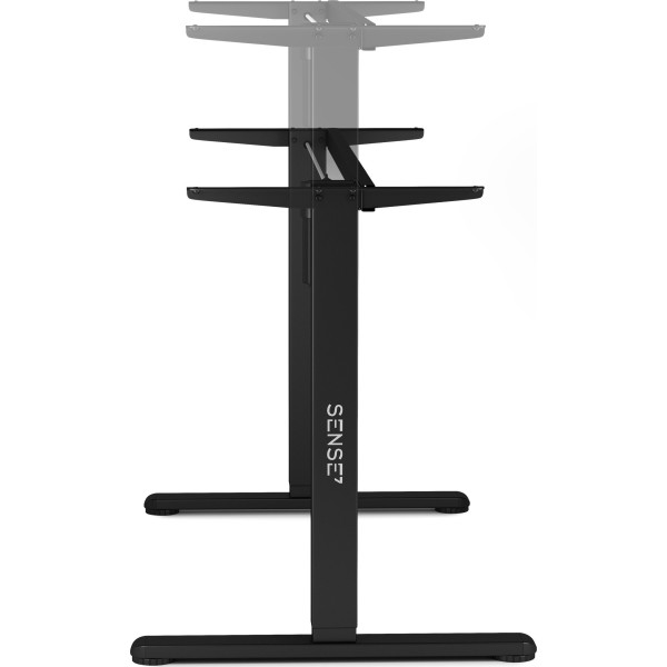 Рама електрична регульована для столу Sense7 Nojo, чорна
