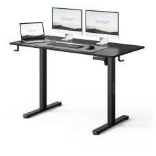 Стіл з регулюванням висоти Sense7 Nojo Light 120×60 см, електричний, чорний