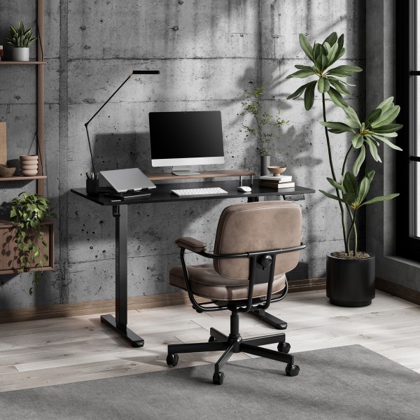 Стіл з регулюванням висоти Sense7 Nojo Light 120×60 см, електричний, чорний