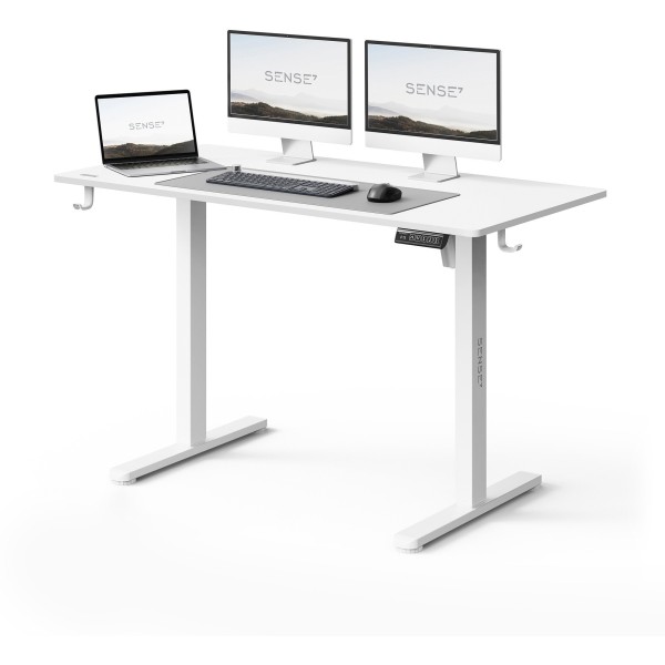 Стіл з регулюванням висоти Sense7 Nojo Light 120×60 см, електричний, білий