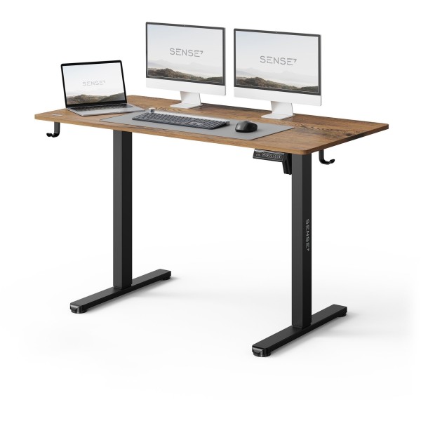 Стіл з регулюванням висоти Sense7 Nojo Light 120×60 см, електричний, коричневий