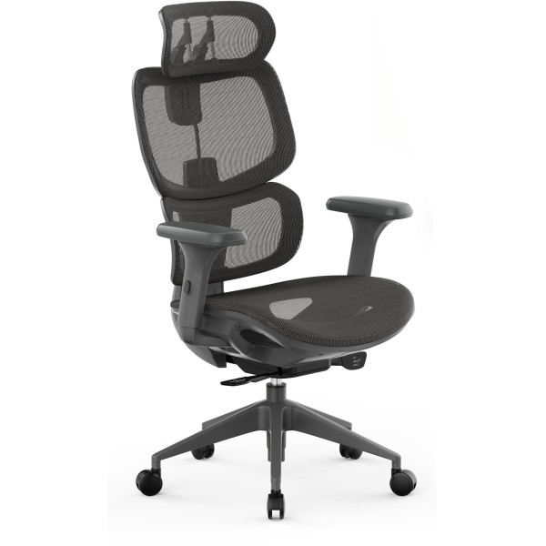 Офісне крісло SENSE7 Nobu, графітове