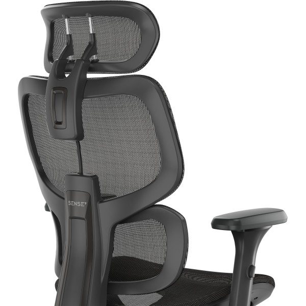 Офісне крісло SENSE7 Nobu, графітове