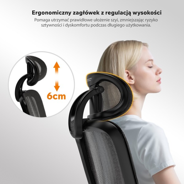 Офісне крісло SENSE7 Neyo, чорне