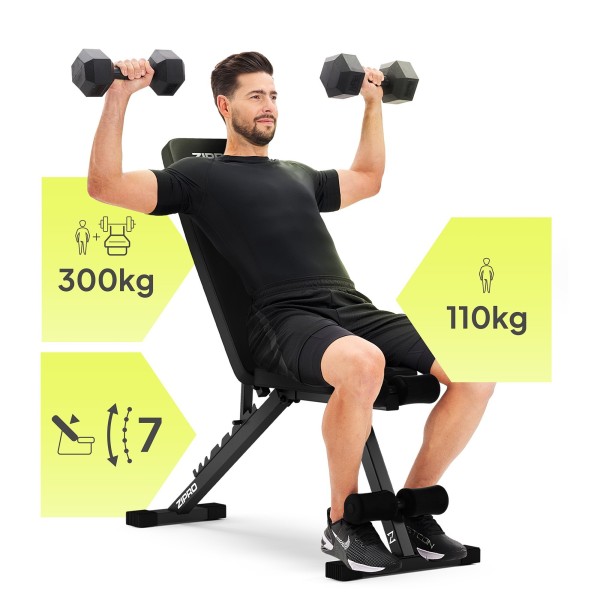 Лавка тренувальна Zipro Stride регульована