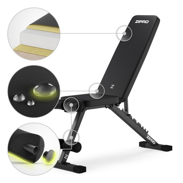 Лавка тренувальна Zipro Stride регульована