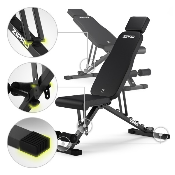 Лавка тренувальна Zipro Grind регульована