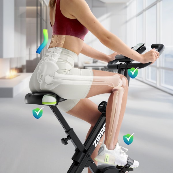 Складний магнітний велотренажер Zipro Eclipse X
