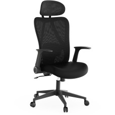Офісне крісло SENSE7 Noxo, чорне