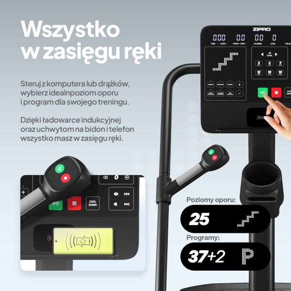 Тренажер-сходи Zipro Legday для інтенсивних тренувань