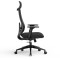 Офісне крісло SENSE7 Nakai, чорне