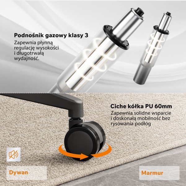 Офісне крісло SENSE7 Moyo, чорне