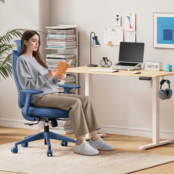 Офісне крісло SENSE7 Moyo,, синє