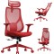Офісне крісло SENSE7 Moyo, червоне