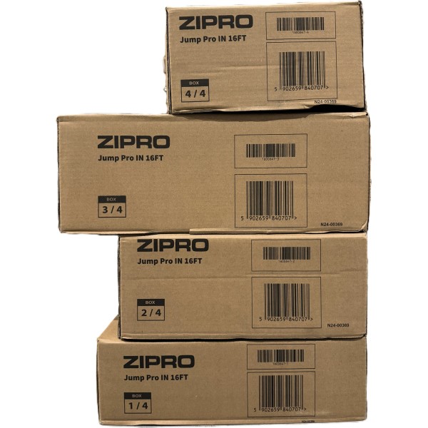 Батут Zipro JumpPro IN 496 см з внутрішньою сіткою