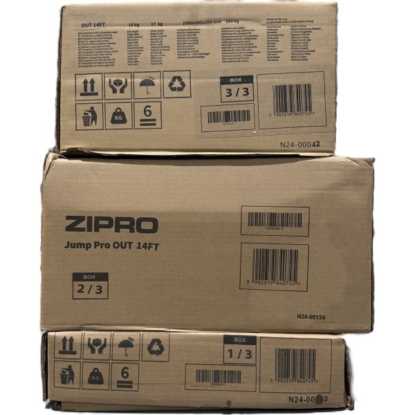 Батут Zipro JumpPro OUT 435 см із зовнішньою сіткою