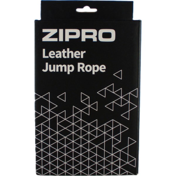 Шкіряна скакалка Zipro для тренувань, 2,75м