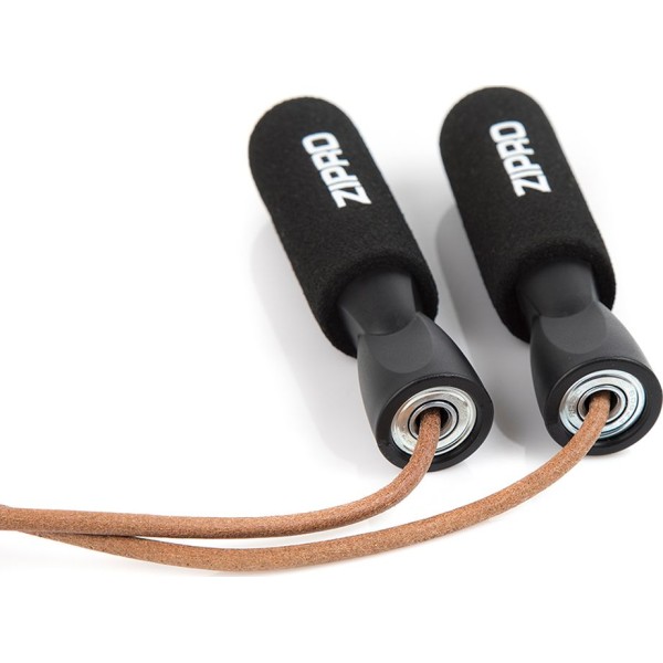 Шкіряна скакалка Zipro для тренувань, 2,75м