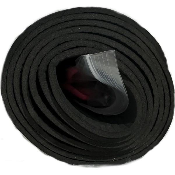 Килимок для тренувань Zipro 173х61 см, 4 мм, чорний