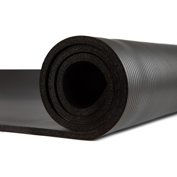 Килимок для тренувань Zipro 180х60 см, 10 мм, чорний