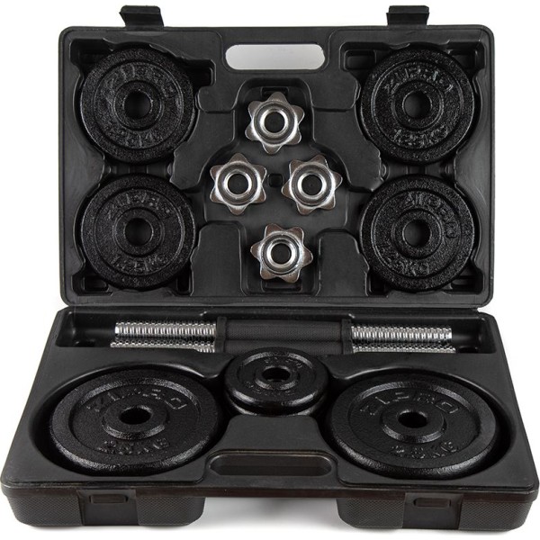 Набір розбірних гантелей Zipro з кейсом, 2х10 кг