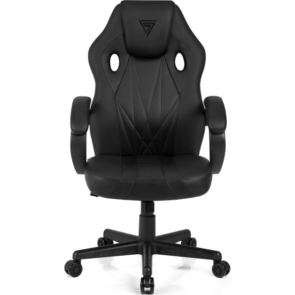Ігрове крісло SENSE7 Prism, екошкіра, чорне
