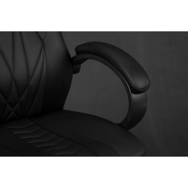 Ігрове крісло SENSE7 Prism, екошкіра, чорне