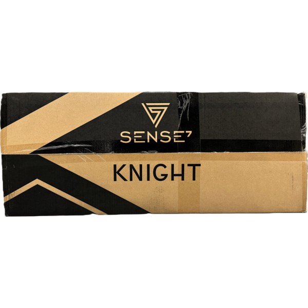 Ігрове крісло SENSE7 Knight, екошкіра, чорно-синє