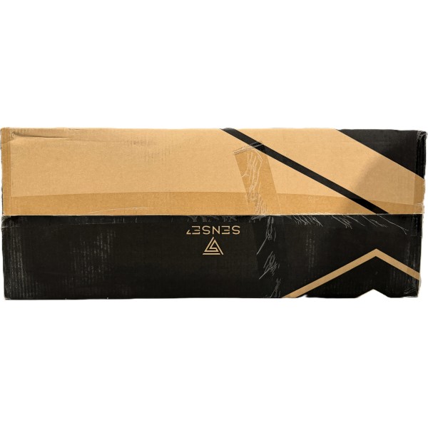 Ігрове крісло SENSE7 Knight, екошкіра, чорно-синє