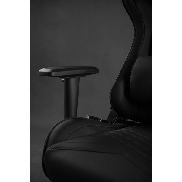 Ігрове крісло SENSE7 Spellcaster, екошкіра, чорне