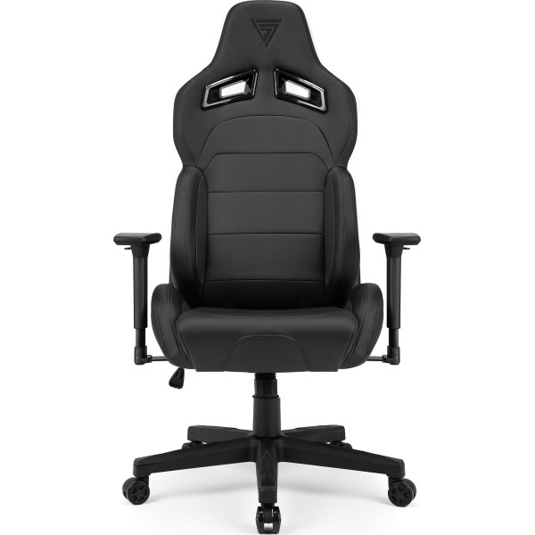 Ігрове крісло SENSE7 Sentinel, екошкіра, чорне
