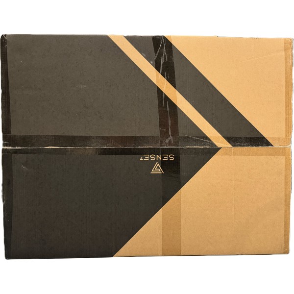 Ігрове крісло SENSE7 Sentinel, тканина, чорне