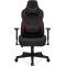 Ігрове крісло SENSE7 Sentinel, тканина, чорно-червоне
