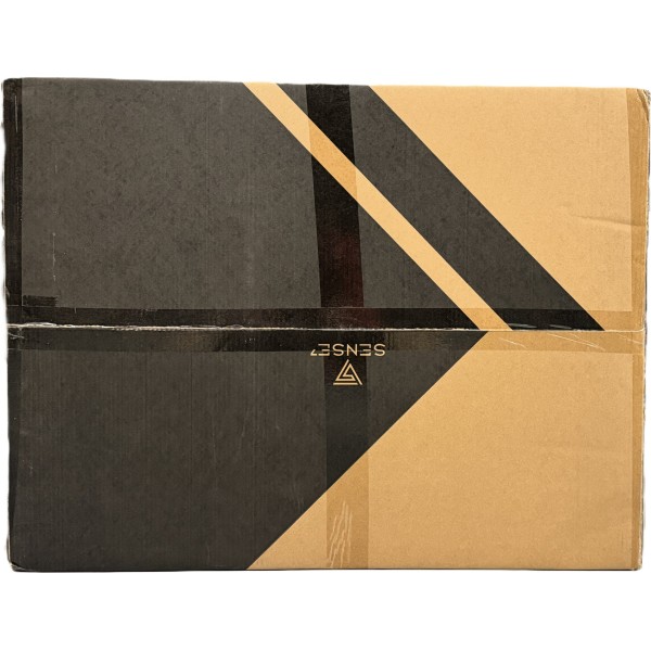 Ігрове крісло SENSE7 Sentinel, тканина, чорно-сіре