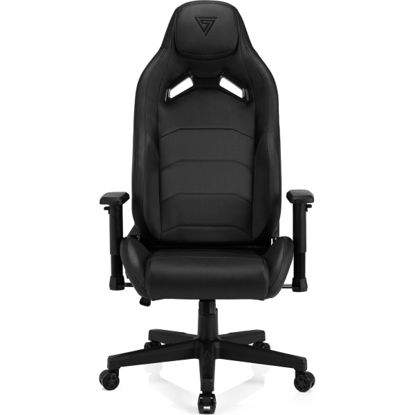 Ігрове крісло SENSE7 Vanguard, екошкіра, чорне