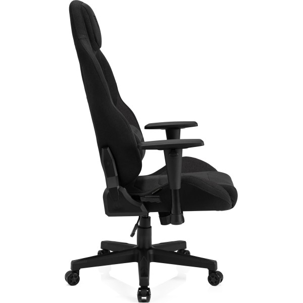 Ігрове крісло SENSE7 Vanguard, тканина, чорне