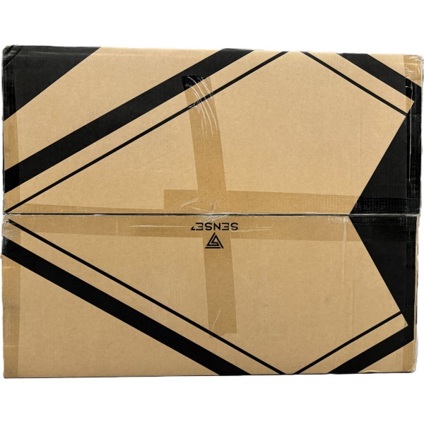 Ігрове крісло SENSE7 Spellcaster, тканина, чорно-сіре