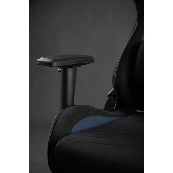 Ігрове крісло SENSE7 Spellcaster, тканина, чорно-синє