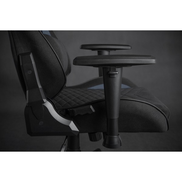 Ігрове крісло SENSE7 Spellcaster, тканина, чорно-синє