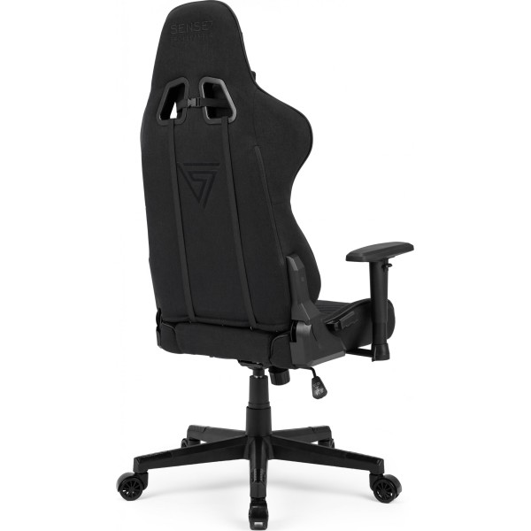 Ігрове крісло SENSE7 Spellcaster, тканина, чорно-синє