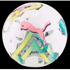 М’яч футбольний Puma Orbita 6 MS 430 білий, рожевий,мультиколор Уні 5