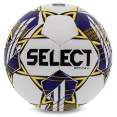 М’яч футбольний Select ROYALE FIFA v23 білий, фіолетовий Уні 5
