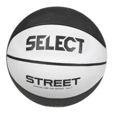 М’яч баскетбольний Select BASKETBALL STREET v25 біло-чорний Уні 7
