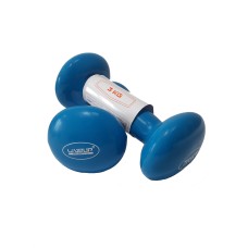 Гантелі вінілові LiveUp Vinyl Dumbbell EGG Head 2x3