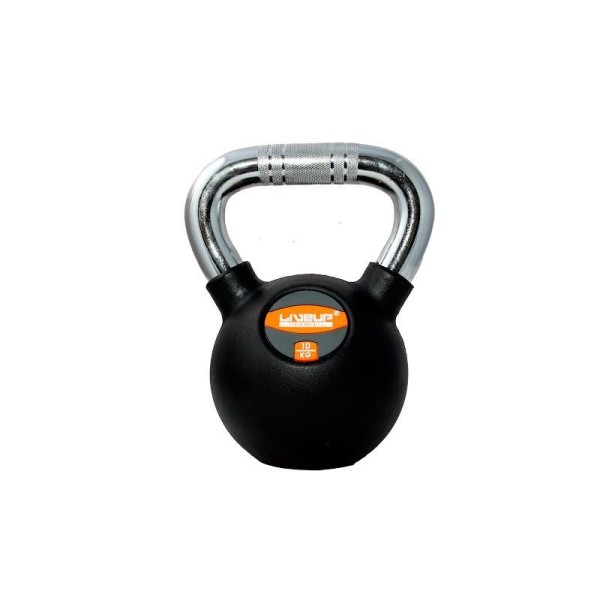 Гиря LiveUp RUBBER KETTLEBELL