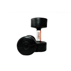 Гантелі пластикові пара LiveUp Cement Dumbell 2x5кг