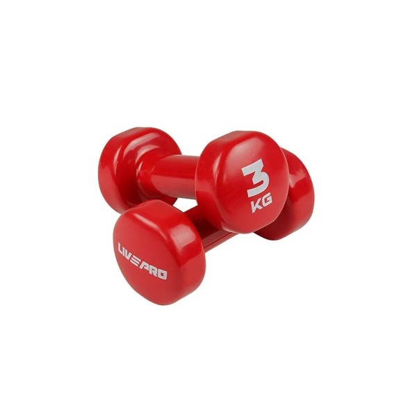 Гантель вінілова LivePro Studio Dumbbell 3кг