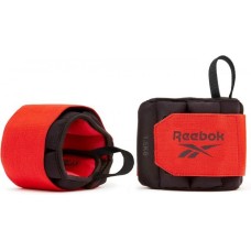 Обважнювачі зап'ястя Reebok Flexlock Wrist Weights чорний, червоний Уні 1.5 кг