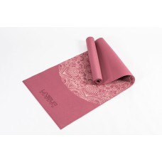 Килимок для йоги з принтом LiveUp PVC Yoga Mat